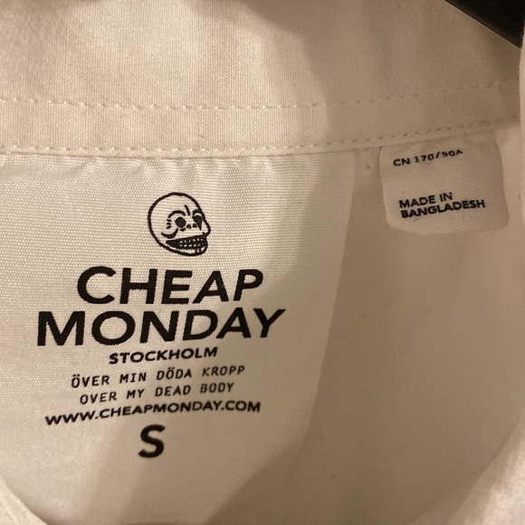 CHEAP MONDAY white shirt - Picture 2 of 3